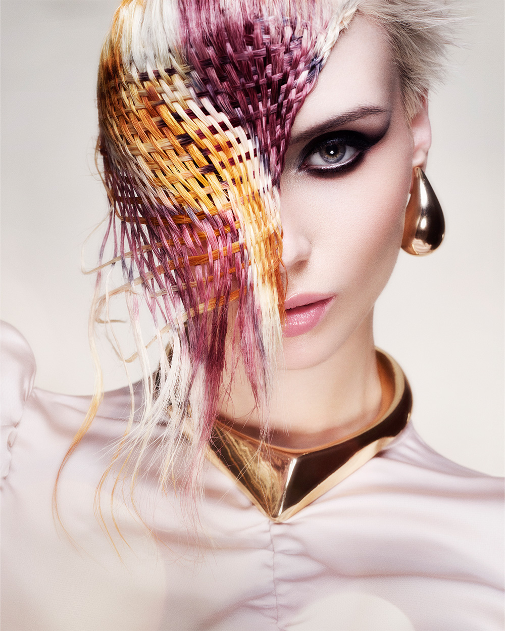 Woven Pastel Fringe - Danny Malone - BHA Northern Ireland Hairdresser of the Year 2026 Finalist Collection